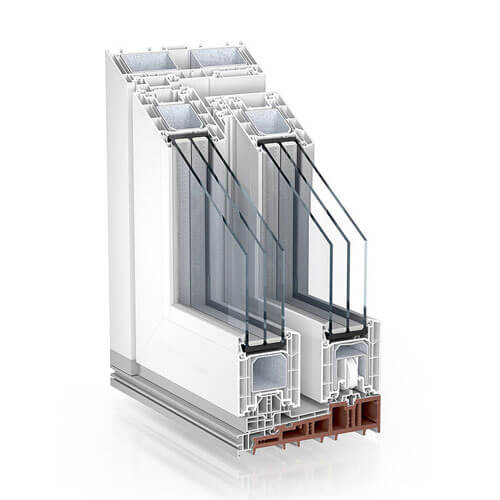 PVC PremiDoor 88 Standard klizni sistem